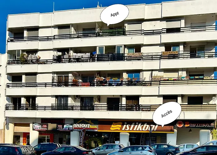 Panoramic View Of Downtown Rabat