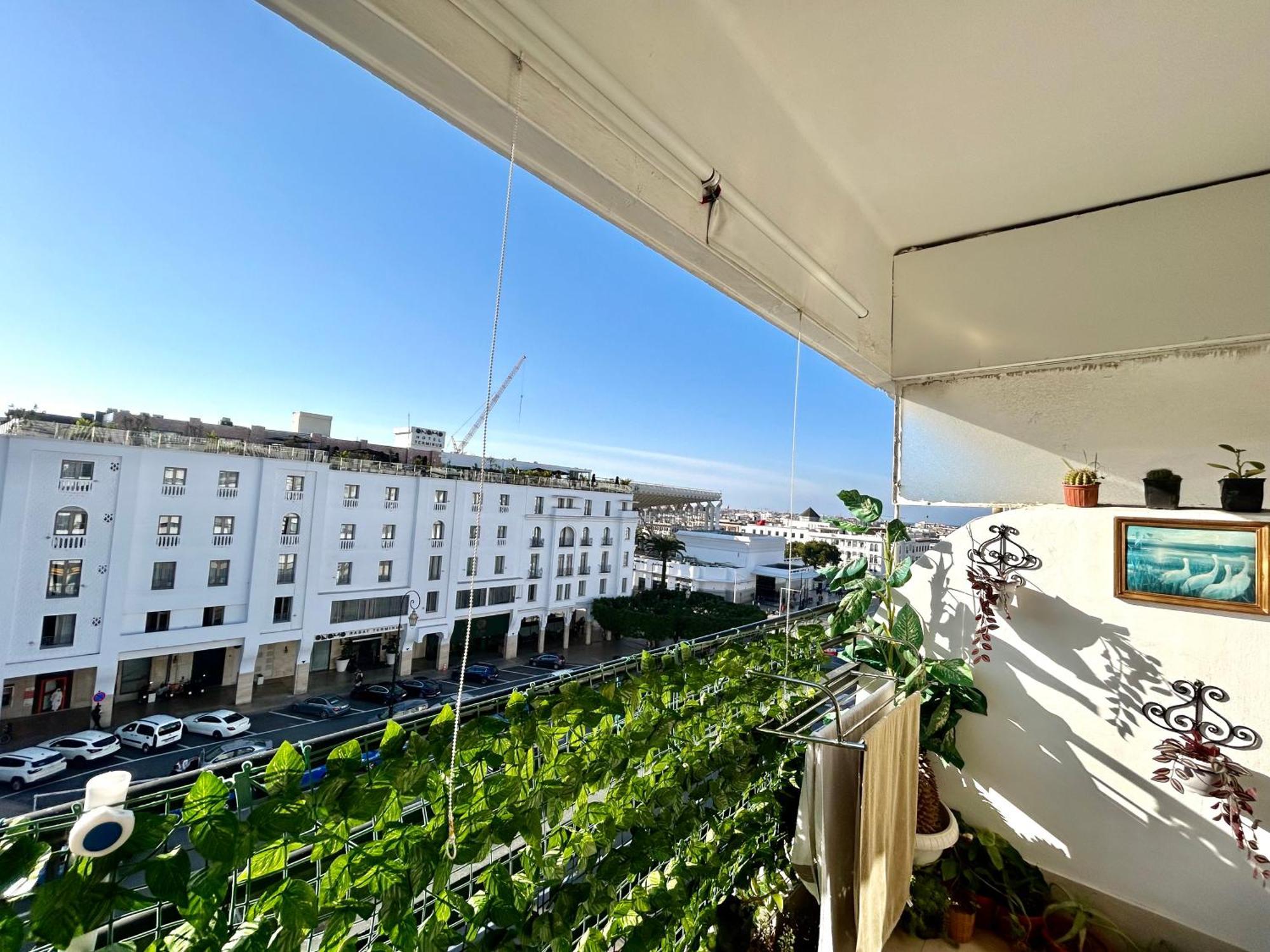 Panoramic View Of Downtown Rabat